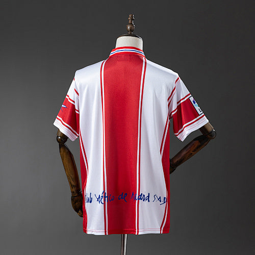 Retro Atletico Madrid 1999/00 Home Jersey Fan Version