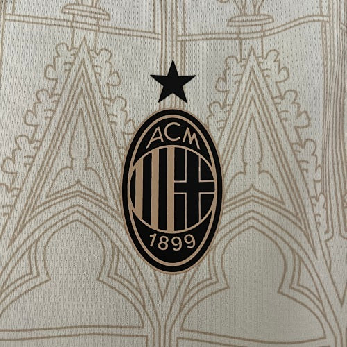 2023/24 AC Milan Beige Jersey Fan Version