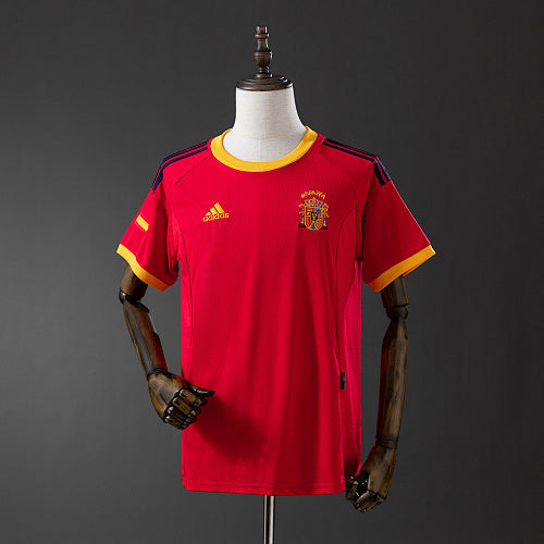Retro Spain 2002 Home Jersey Fan Version