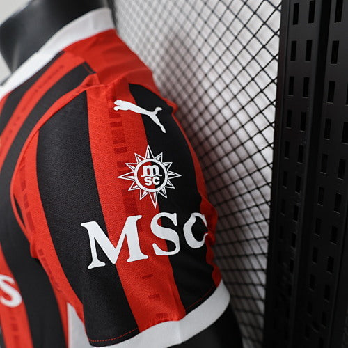 2024/25 AC Milan Home Jersey Player Version