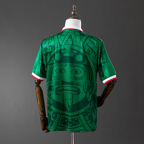 Retro 1998 Mexico Home Jersey Fan Version