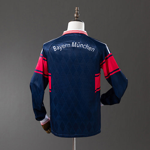 Bayern Munich 1997/98 Away Long Sleeve Retro Jersey Fan Version