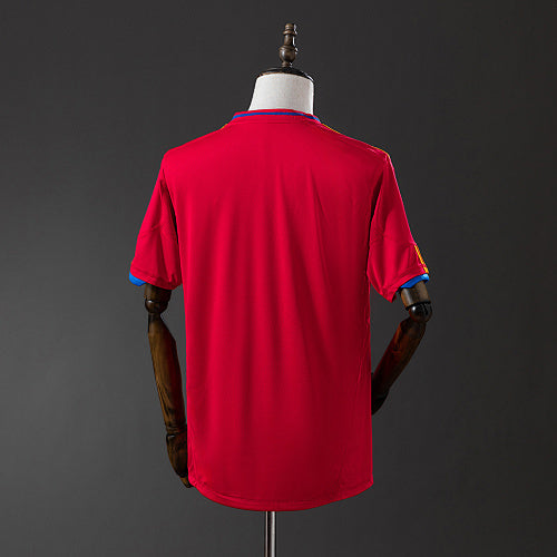 Retro Spain 2010 Home Jersey Fan Version