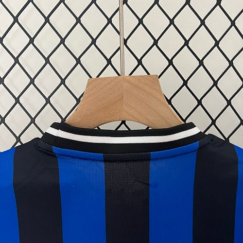 Kids Inter Milan 2009/10 Home Jersey Kit Fan Version