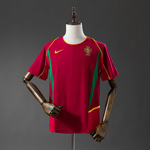 Retro Portugal 2002 Home Jersey Fan Version