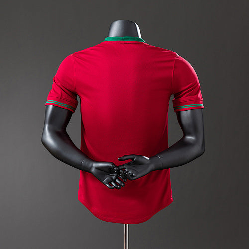 Portugal 2012 Home Player Version Retro Jersey