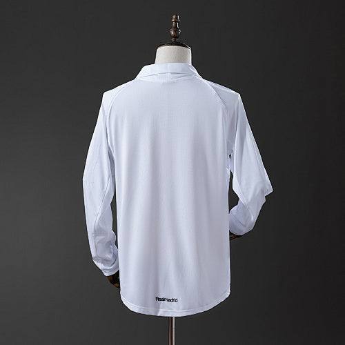 Retro long sleeve Real Madrid 2005/06 Home Jersey