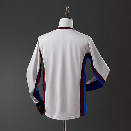 Barcelona 1998/99 Away Long Sleeve Retro Jersey