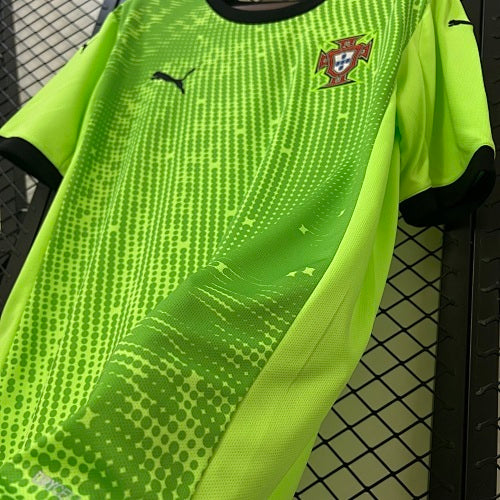 2025 Goalkeeper Portugal Green Fan Version