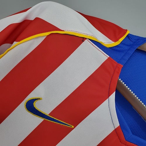 Retro Atletico Madrid 2004/05 Home Jersey Fan Version