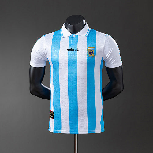 Argentina 1994 Home Player Version Jersey