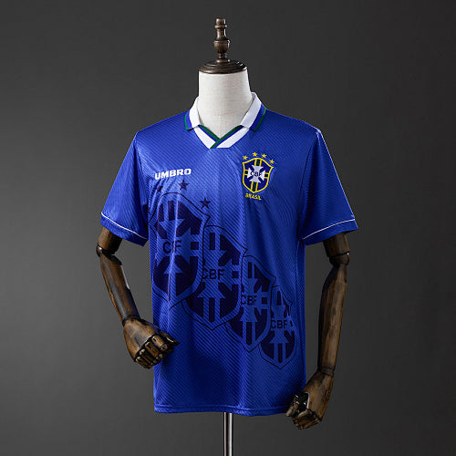 Brazil 1994/96 Away Retro Jersey Fan Version