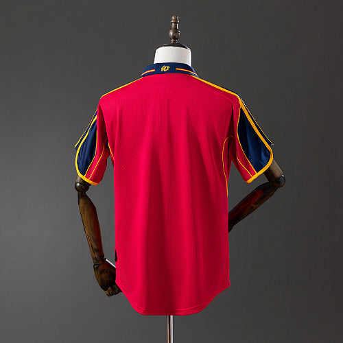 Retro Spain 2000 Home Jersey Fan Version