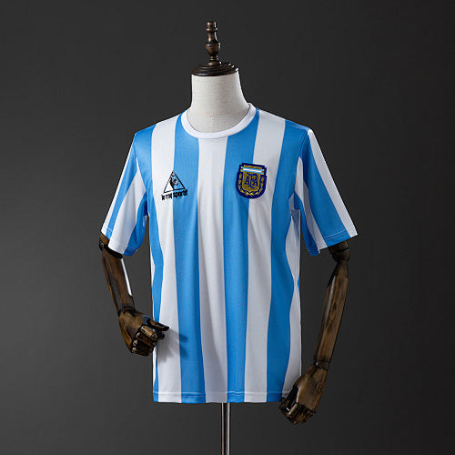 Retro 1986 Argentina Home Jersey Fan Version