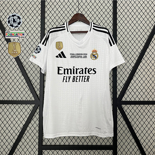 2024/25 Real Madrid Home Jersey Fan Version