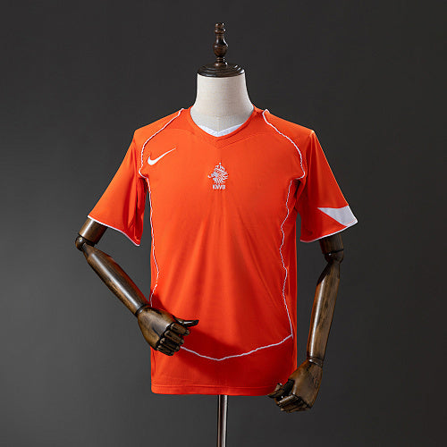 Retro Netherlands 2004 Home Jersey Fan Version