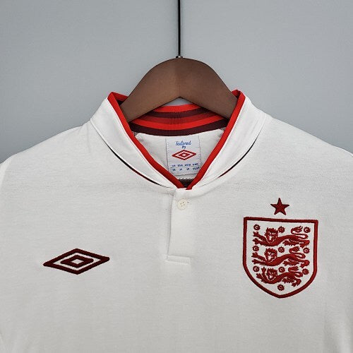 Retro 2012 England Home Jersey Fan Version