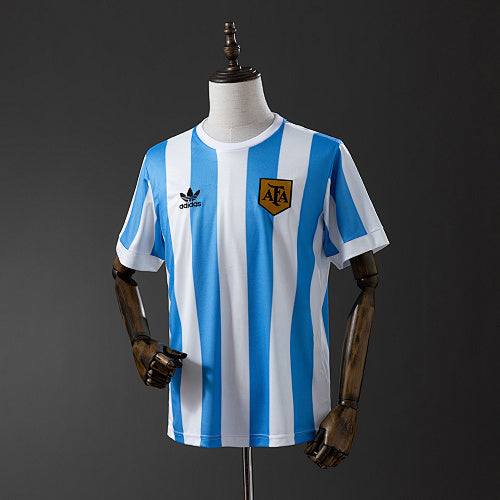 Retro 1978 Argentina Home Jersey Fan Version