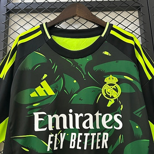 2024/25 Real Madrid Green and Black Special Edition Jersey