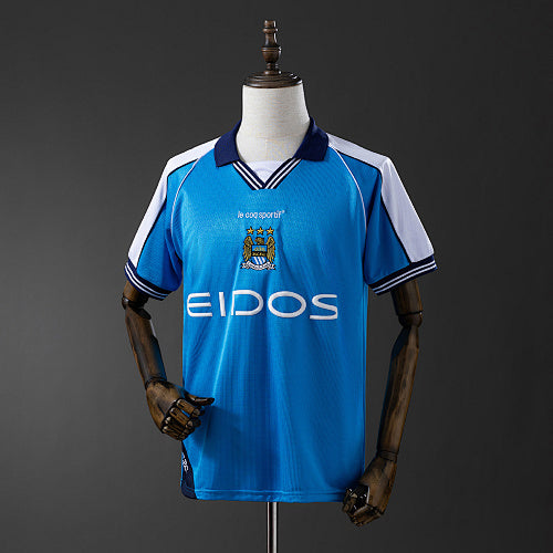 Retro Manchester City 1999/01 Home Jersey Fan Version