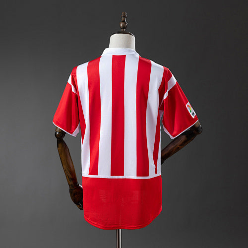 Retro Atletico Madrid 2002/03 Home Jersey Fan Version