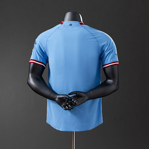 Manchester City 2022/23 Home Player Version Retro Jersey