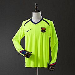 Retro Long Sleeve Barcelona 2005/06 Away Jersey