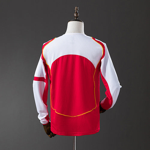 Arsenal 2004/05 Home Long Sleeve Retro Jersey Fan Version