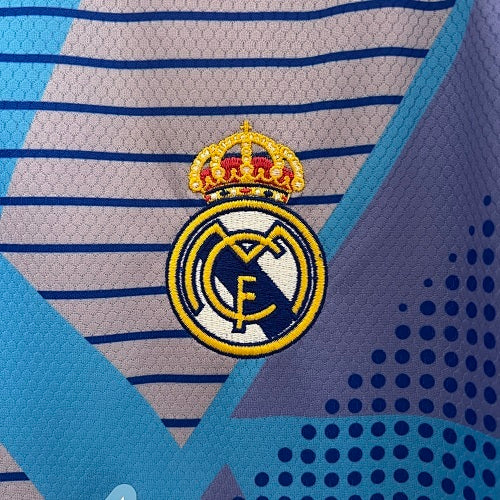 2024/25 Real Madrid Goalkeeper Blue Fan Version