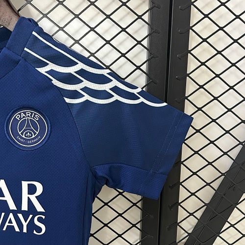 2024/25 Kids PSG Fourth Away Jersey Kit Fan Version