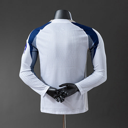 Tottenham Hotspur 2025/26 Player Version Home Long Sleeve Jersey