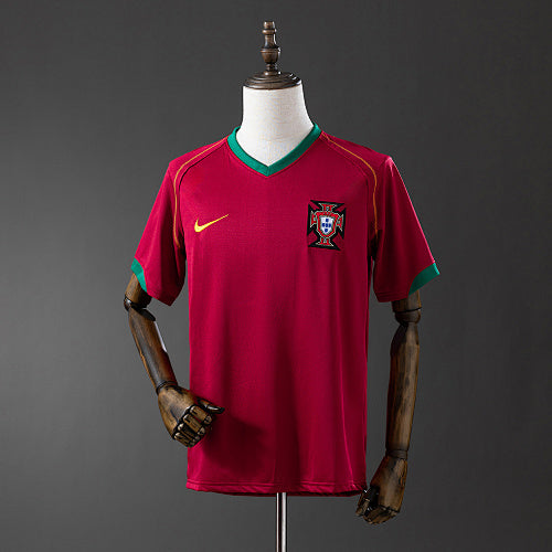 Retro Portugal 2006 Home Jersey Fan Version