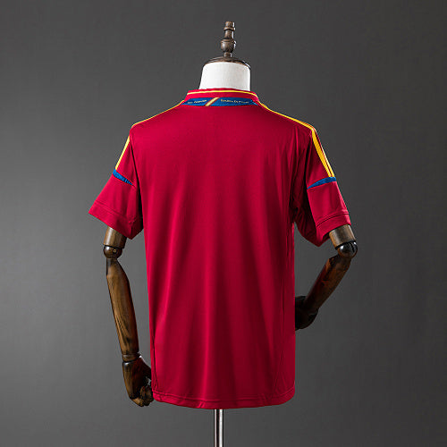 Retro Spain 2012 Home Jersey Fan Version