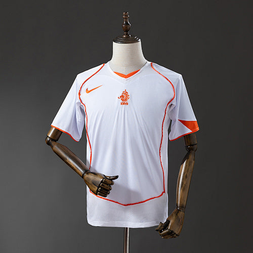 Retro Netherlands 2004 Away Jersey Fan Version