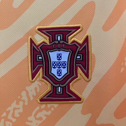 2024 Goalkeeper Portugal Yellow Fan Version