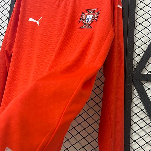 2025 Long Sleeve Portugal Home Fan Version