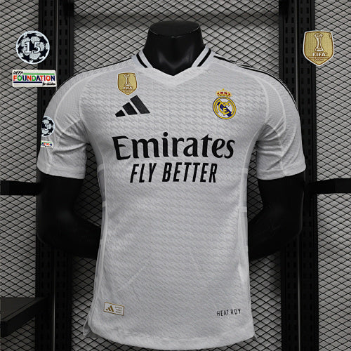 2024/25  Real Madrid Home Jersey Player Version