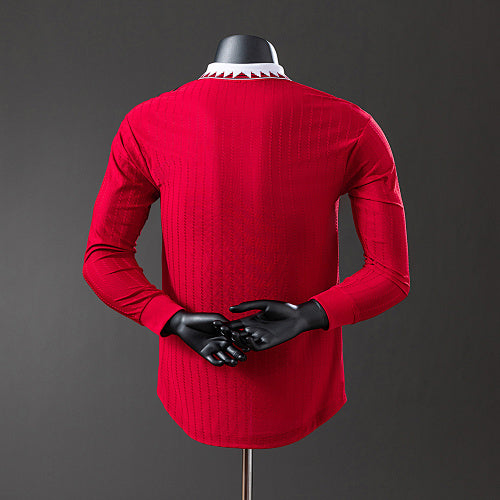 Manchester United 2022/23 Home Long Sleeve Player Version Retro Jersey