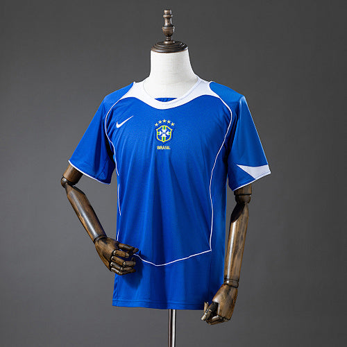 Retro 2004/06 Brazil Away Jersey Fan Version