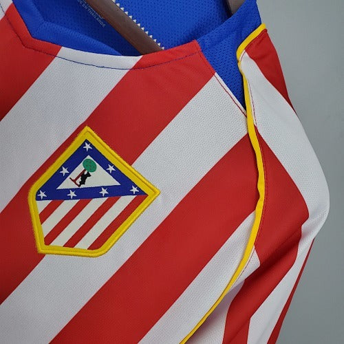 Retro Atletico Madrid 2004/05 Home Jersey Fan Version