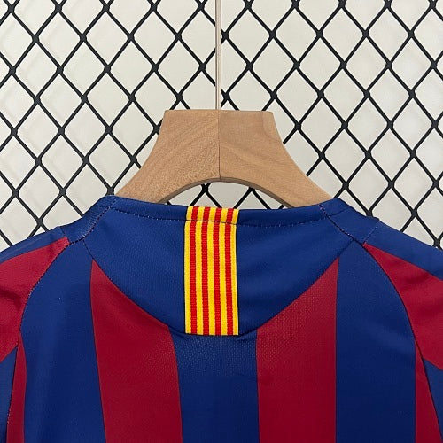 Kids Barcelona 2005/06 Home Jersey Kit