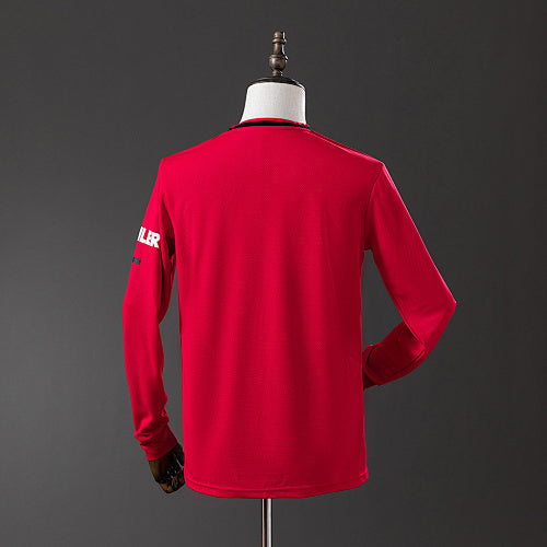 Manchester United 2019/20 Home Long Sleeve Retro Jersey Fan Version