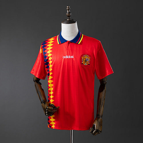 Retro Retro Shirt Spain 1994 Home Jersey Fan Version