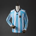 Argentina 1998 Home Long Sleeve Retro Jersey Fan Version