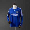 Retro Long Sleeve Chelsea 2006/07 Home Jersey Fan Version