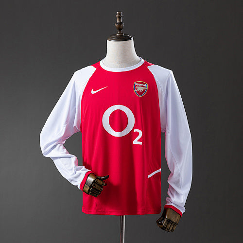 Arsenal 2004/05 Home Long Sleeve Retro Jersey Fan Version