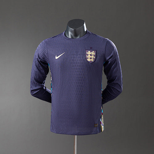 England 2024 Away Long Sleeve Player Version Jersey
