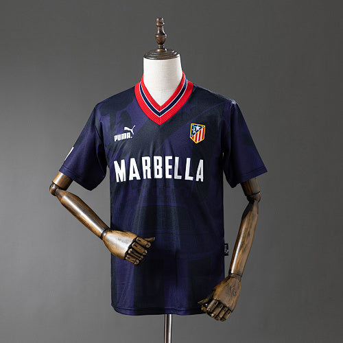 Retro Atletico Madrid 1995/96 Third Away Jersey Fan Version