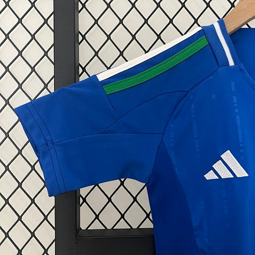 2024 Kids Italy Home Jersey Kit Fan Version