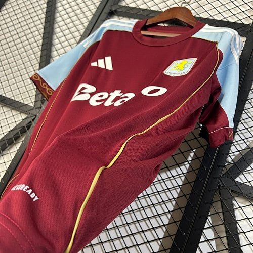 2025/26 Aston Villa Home Jersey Fan Version
